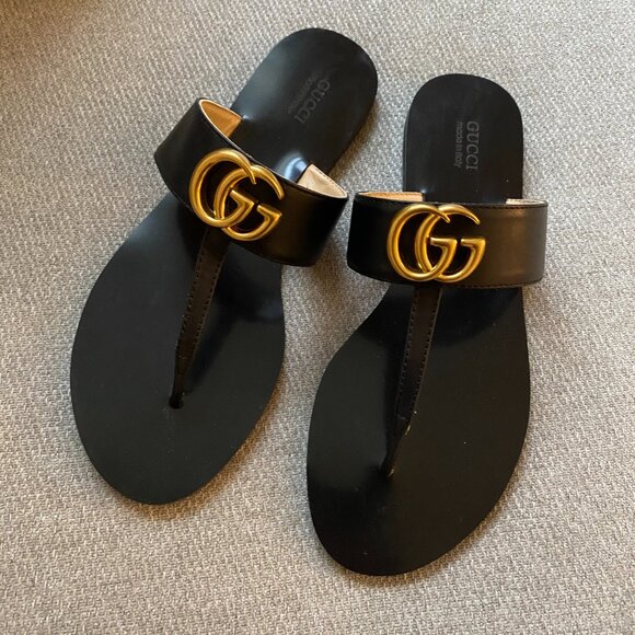 Gucci Marmont Thong Sandals - Picture 2 of 5